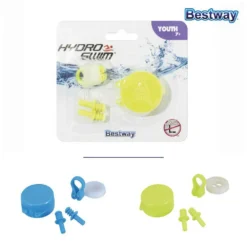 Bestway Hydro-Swim Junior Nose Clip+Ear Plugs -Swim Confidence bestway hydro swim junior nose clip ear plugs 2