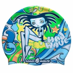 Alien Junior Swimming Cap -Swim Confidence madwave alien junior swimming cap 2