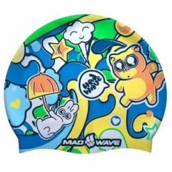 Alien Junior Swimming Cap -Swim Confidence madwave alien junior swimming cap 3