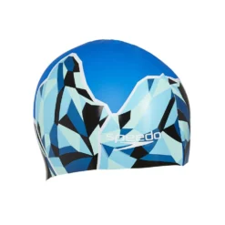 Speedo Slogan Print Swimming Cap -Swim Confidence speedo slogan print swimming cap 2